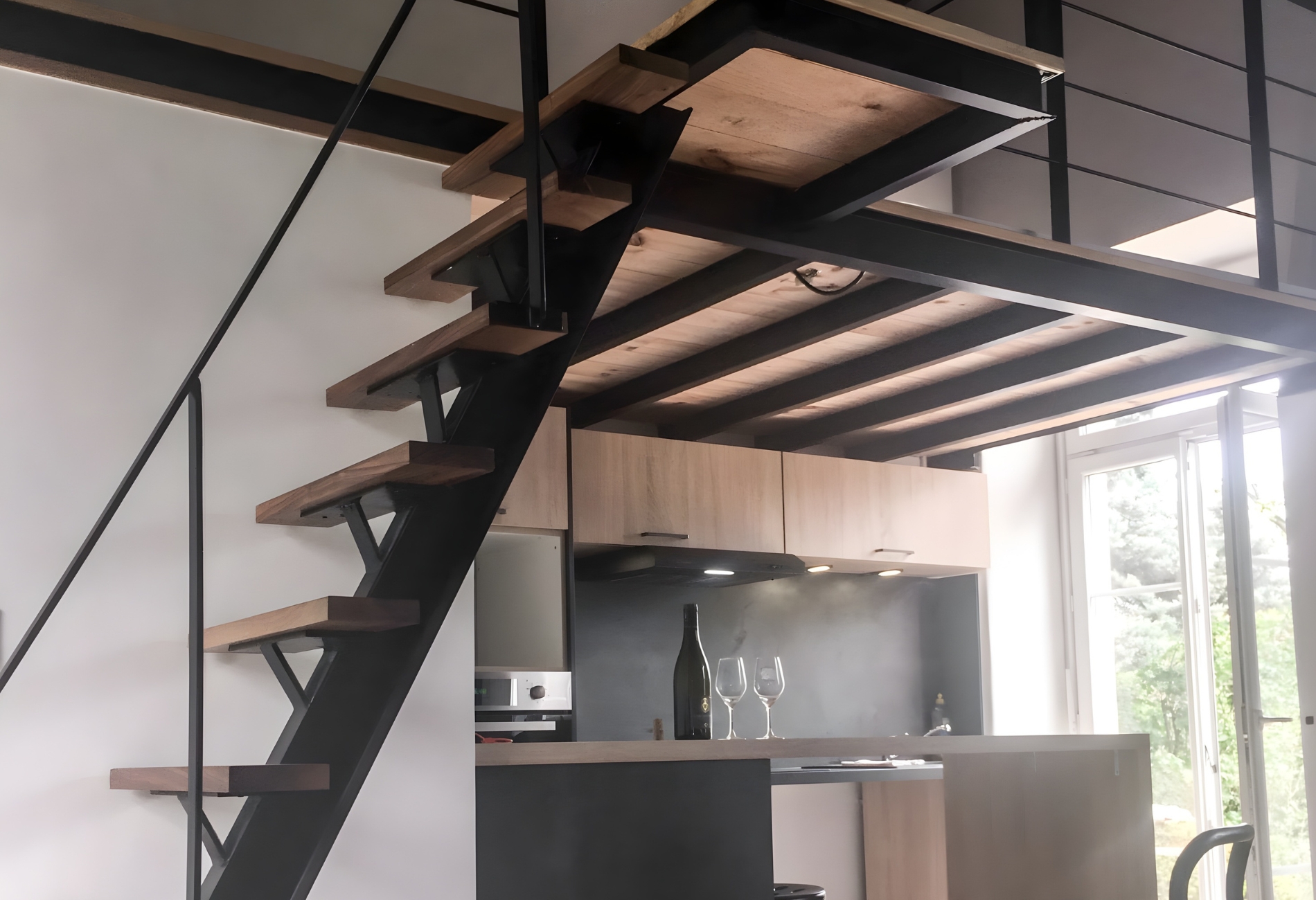 Fabrication d'une mezzanine